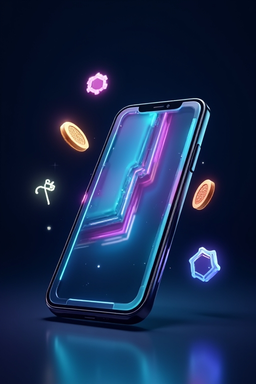 Buran Casino app on smartphone